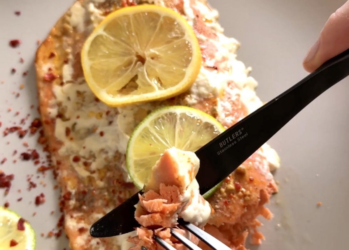 5-Minuten-Ofenlachs – zart, zitronig & schnell gemacht