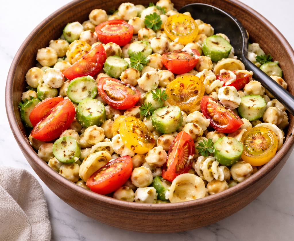 Sommer-Pasta-Salat schnell gemacht