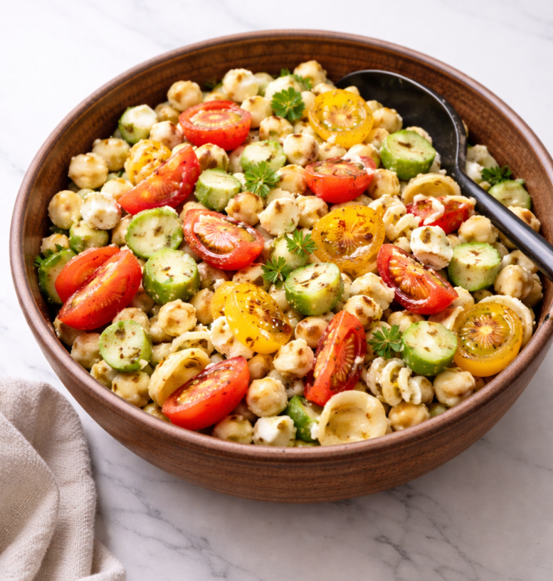 Sommer-Pasta-Salat schnell gemacht