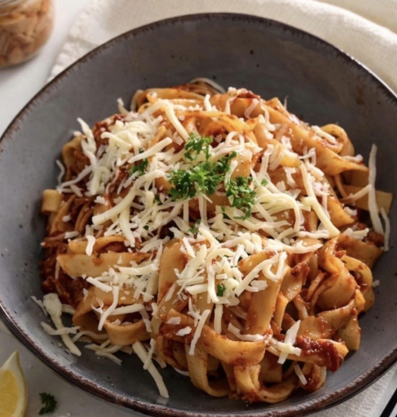 3 Zutaten Tagliatelle