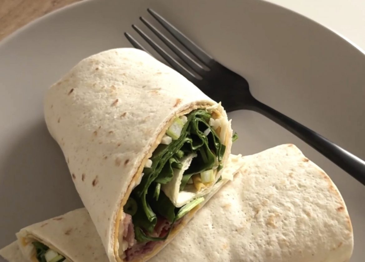 5-Minuten Wraplette (Omelett im Wrap für stressige Tage)