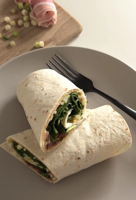 5-Minuten Wraplette (Omelett im Wrap für stressige Tage)