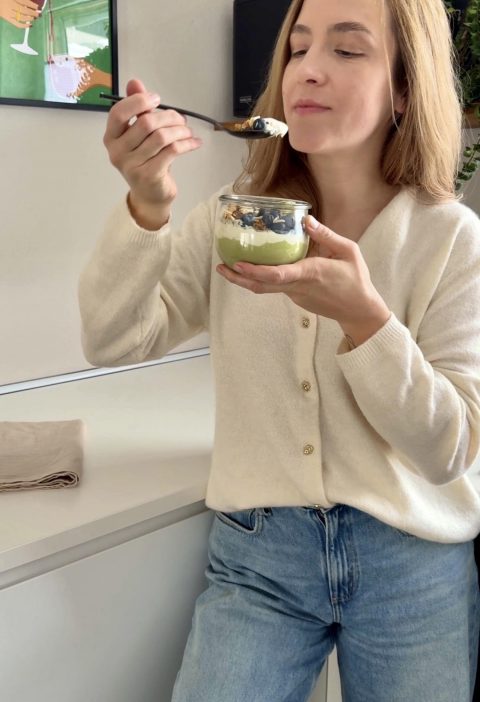 Matcha Bowl Frühstück