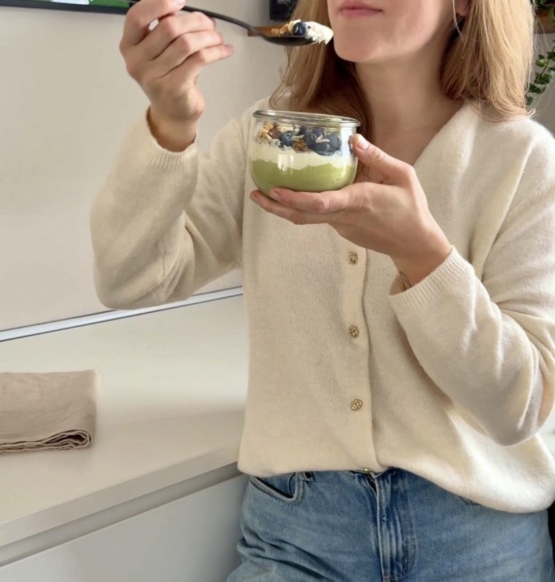 Matcha Bowl Frühstück