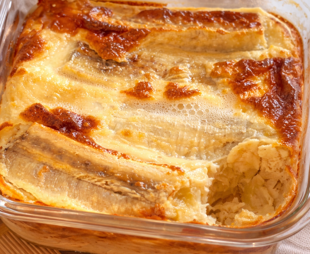 Bananen Protein Kuchen (Einfaches High-Protein Rezept aus 5 Zutaten)