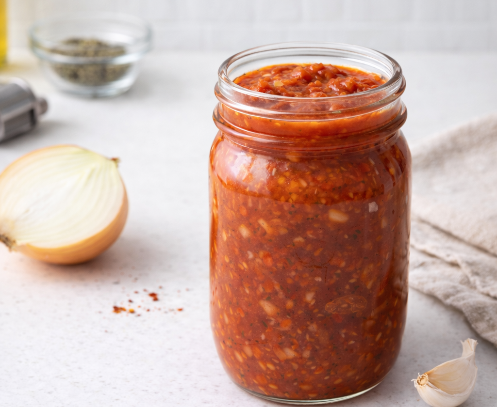 Einfache Marinara-Sauce (Schnelle Pastasauce für jeden Tag)