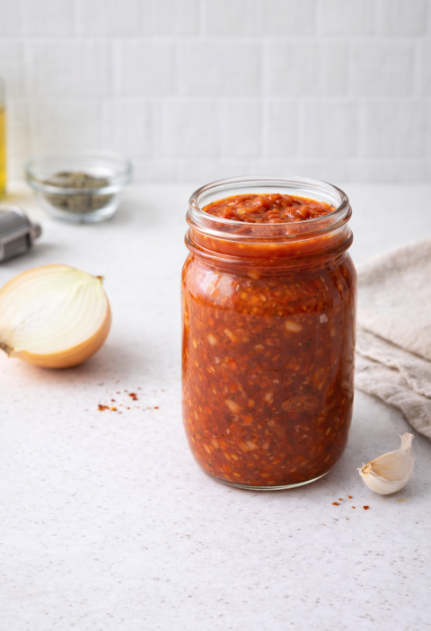 Einfache Marinara-Sauce (Schnelle Pastasauce für jeden Tag)