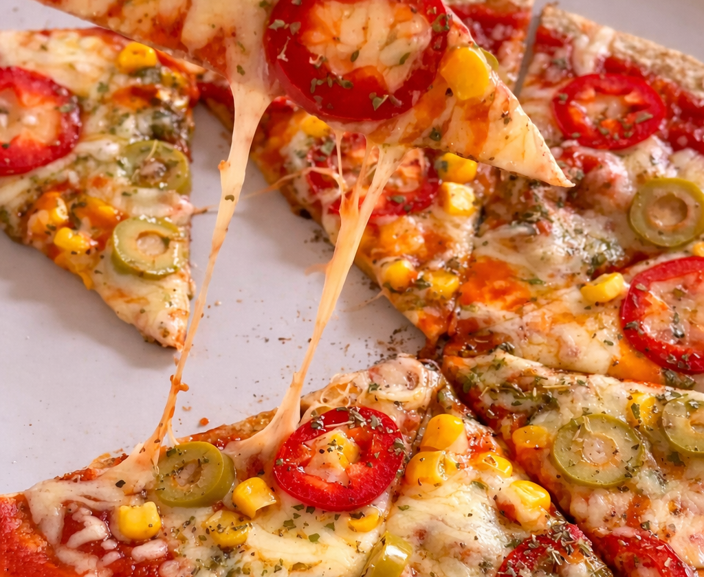 Tortilla Pizza in der Pfanne (ohne Ofen, in 7 Minuten fertig)