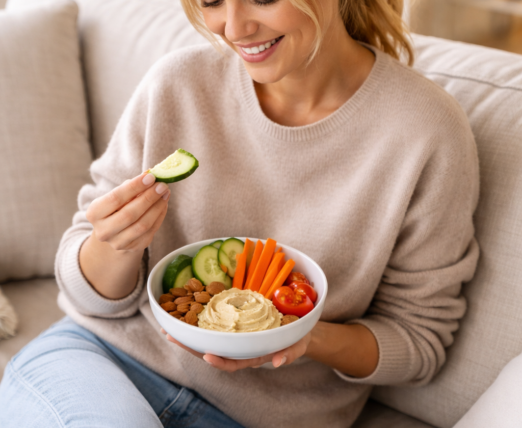 Warum „gesunde Snacks“ dich am Ende mehr essen lassen