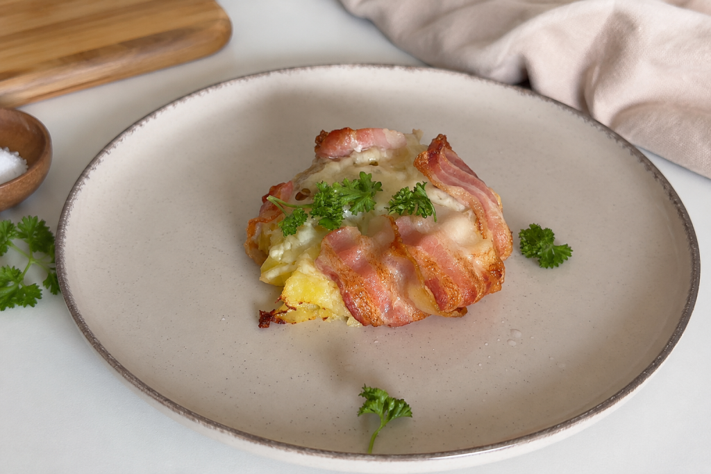 Knusprige Bacon-Kartoffeln aus dem Airfryer