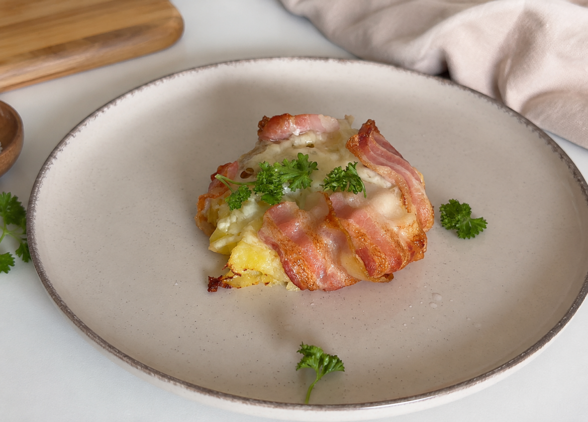 Knusprige Bacon-Kartoffeln aus dem Airfryer