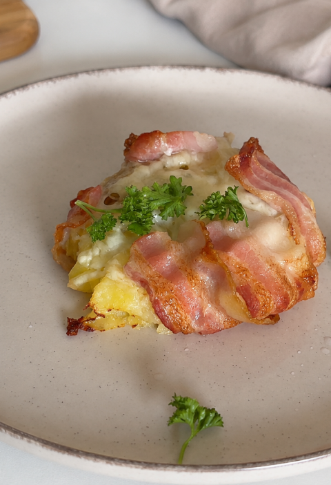 Knusprige Bacon-Kartoffeln aus dem Airfryer