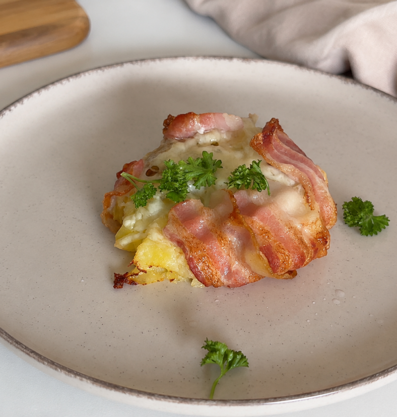 Knusprige Bacon-Kartoffeln aus dem Airfryer