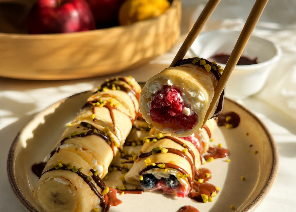 High-Protein Pfannkuchen Sushi