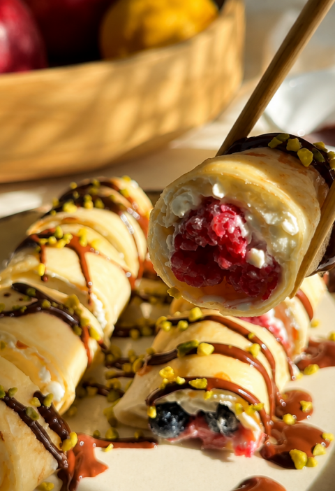 High-Protein Pfannkuchen Sushi