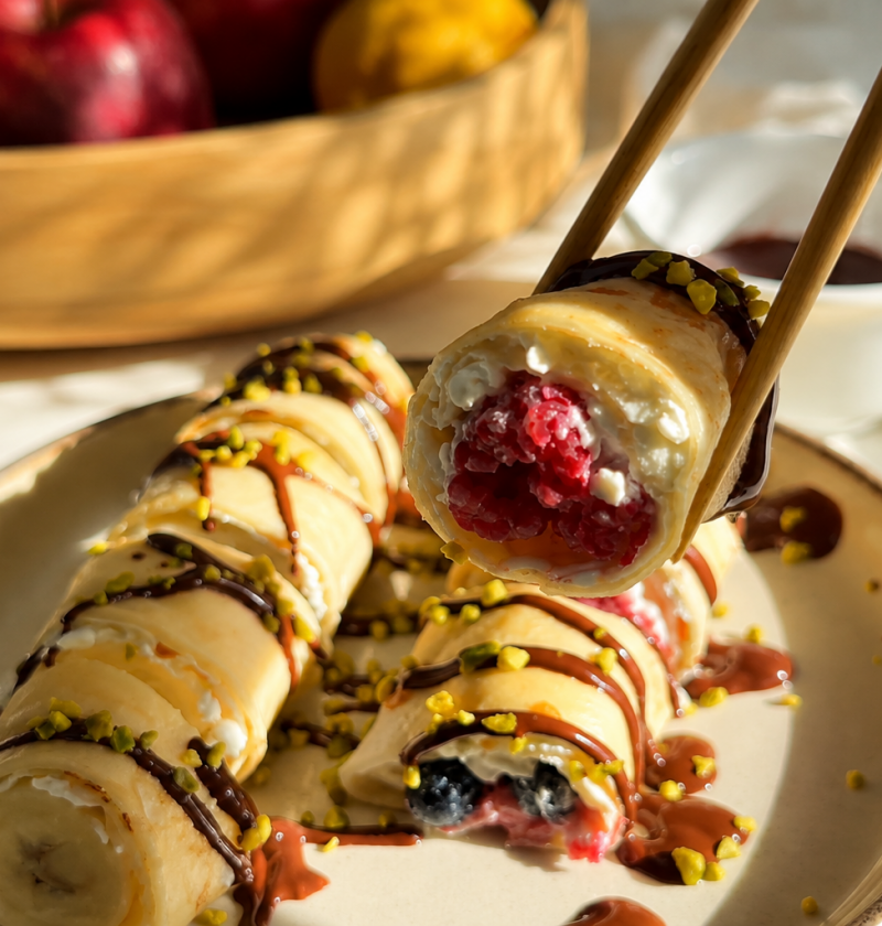High-Protein Pfannkuchen Sushi